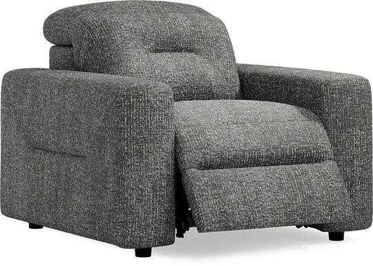 Belia Gray Dual Power Recliner