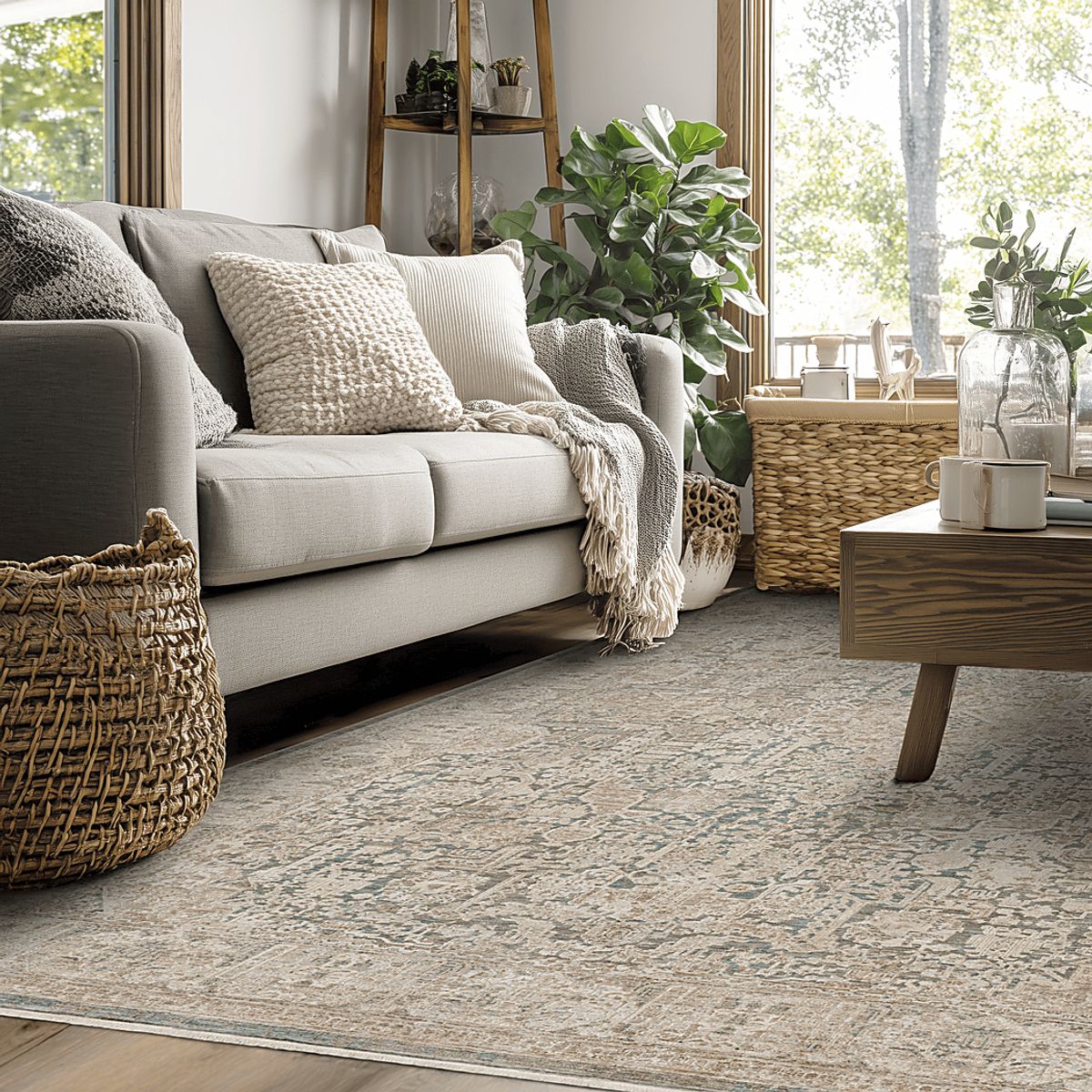 Belicia Beige Rug | Rooms to Go