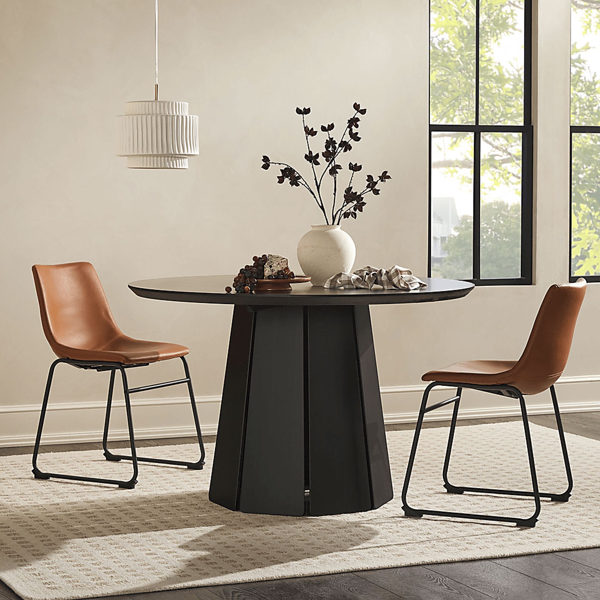 Belicourt Black Dining Table - Image 2