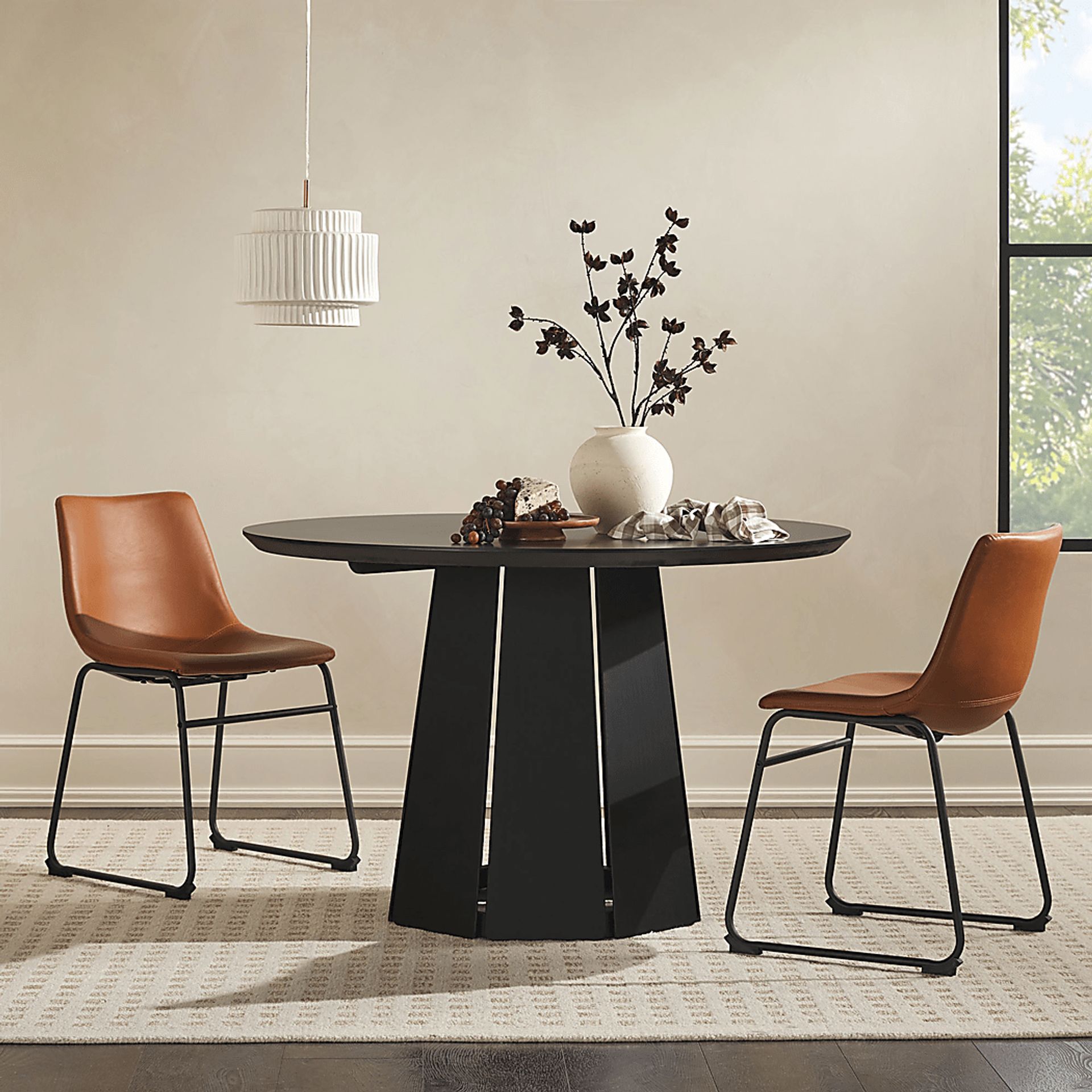 Belicourt Black Dining Table - Image 3
