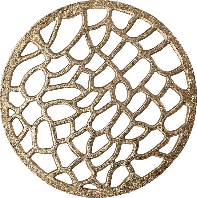 Belina Ann Gold Accent Table - Thumbnail - Image 3