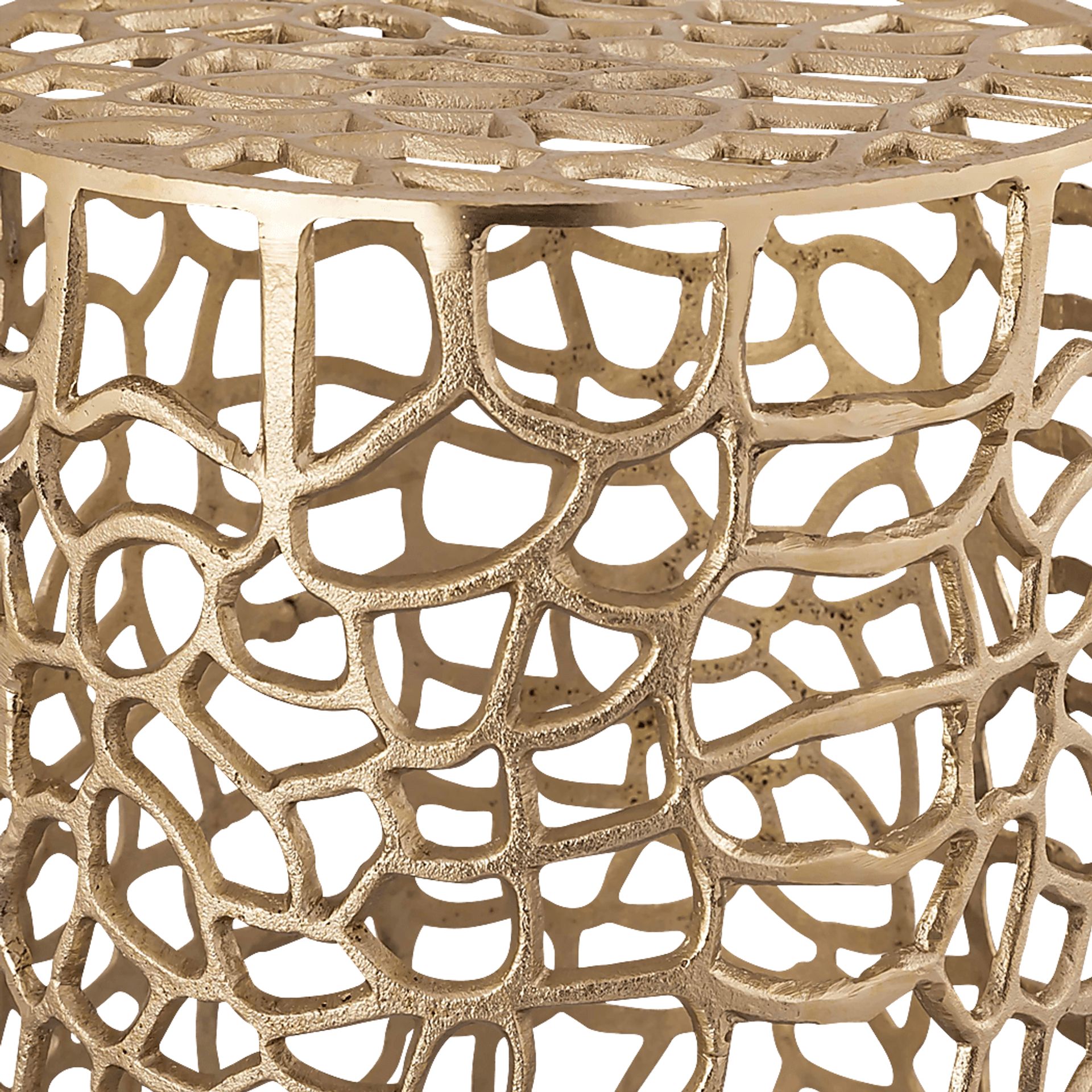 Belina Ann Gold Accent Table - Image 4