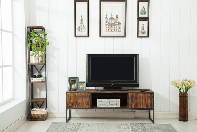 Belinan Brown Corner Bookshelf - Thumbnail - Image 8