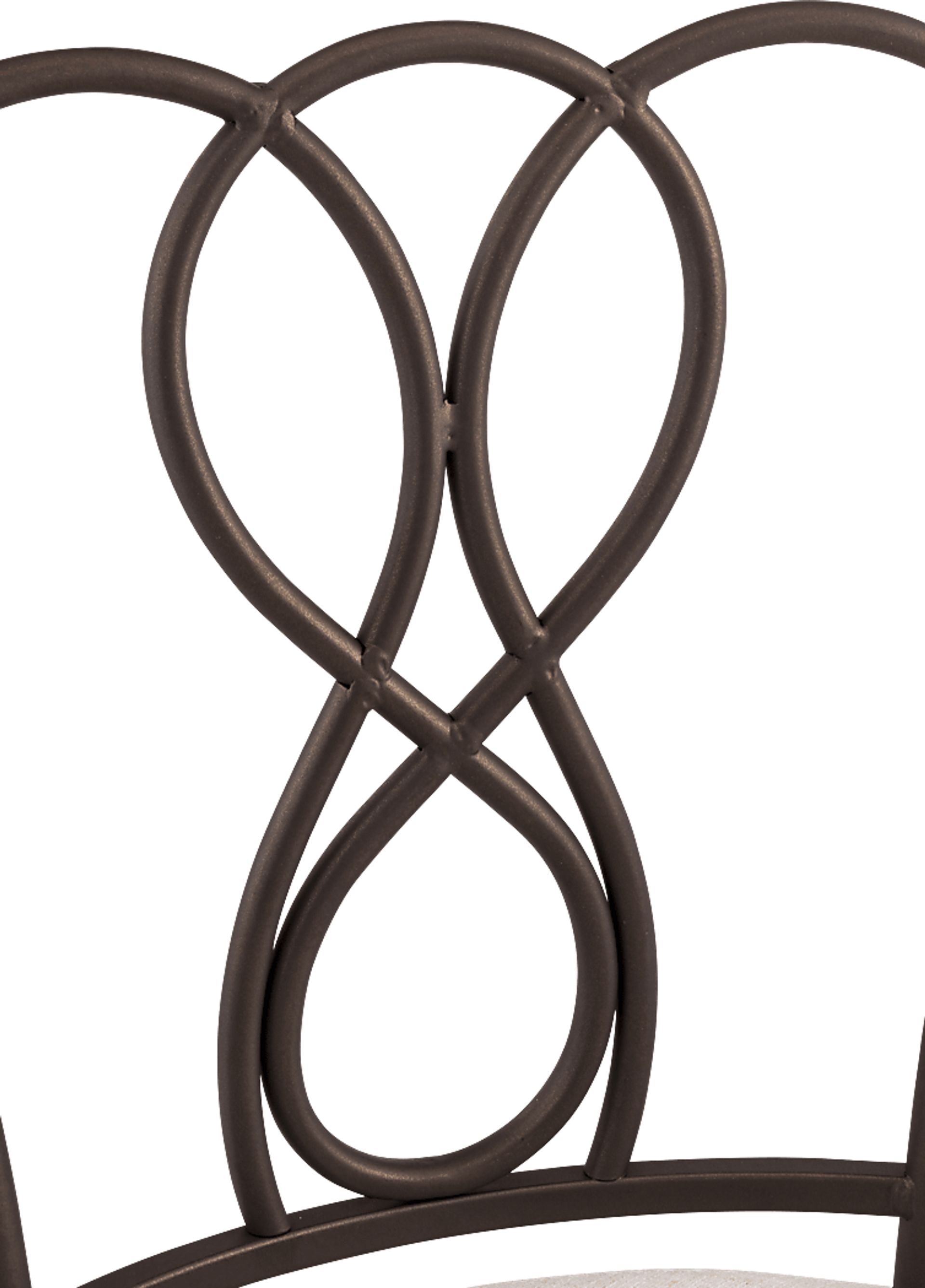 Belinda Cream Vanity Stool - Image 3
