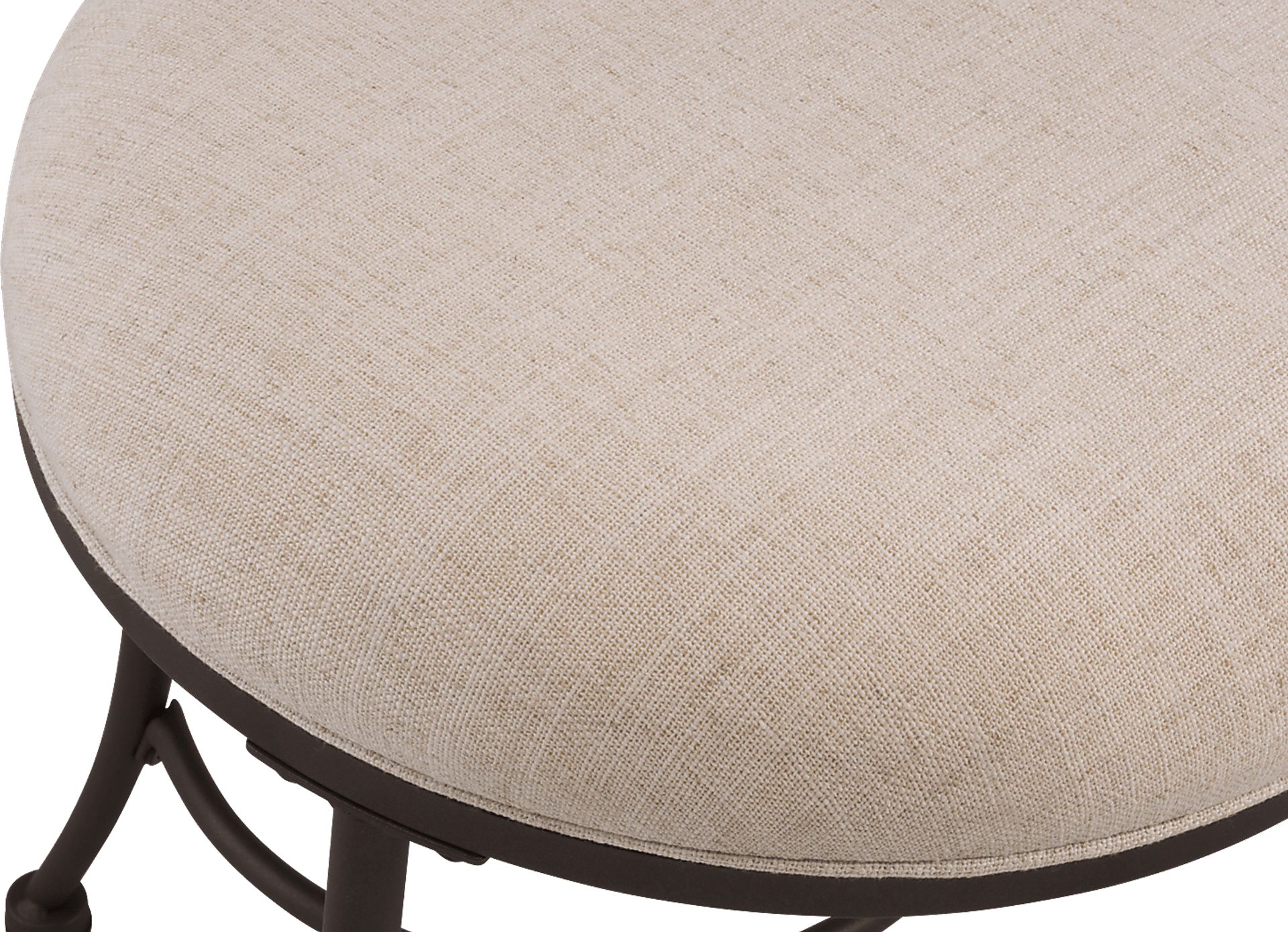 Belinda Cream Vanity Stool - Image 4