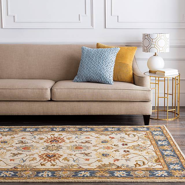 Belinera Beige 7'6 x 9'6 Rug - Thumbnail - Image 2