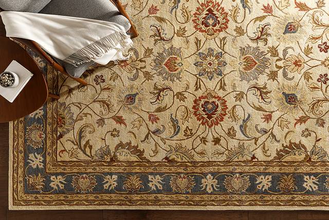 Belinera Beige 7'6 x 9'6 Rug - Thumbnail - Image 4
