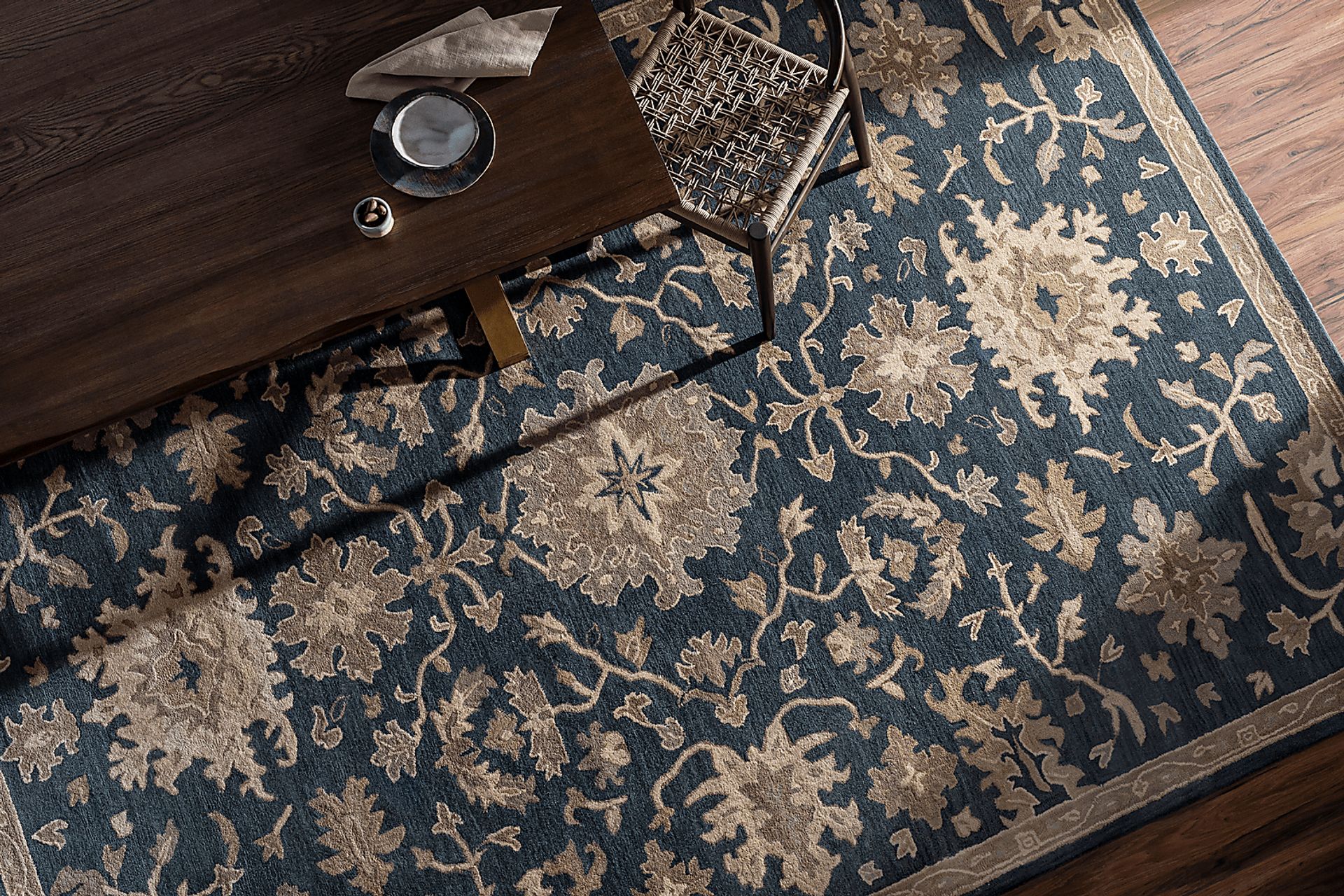 Belinera IV Navy 4' x 6' Rug - Image 5