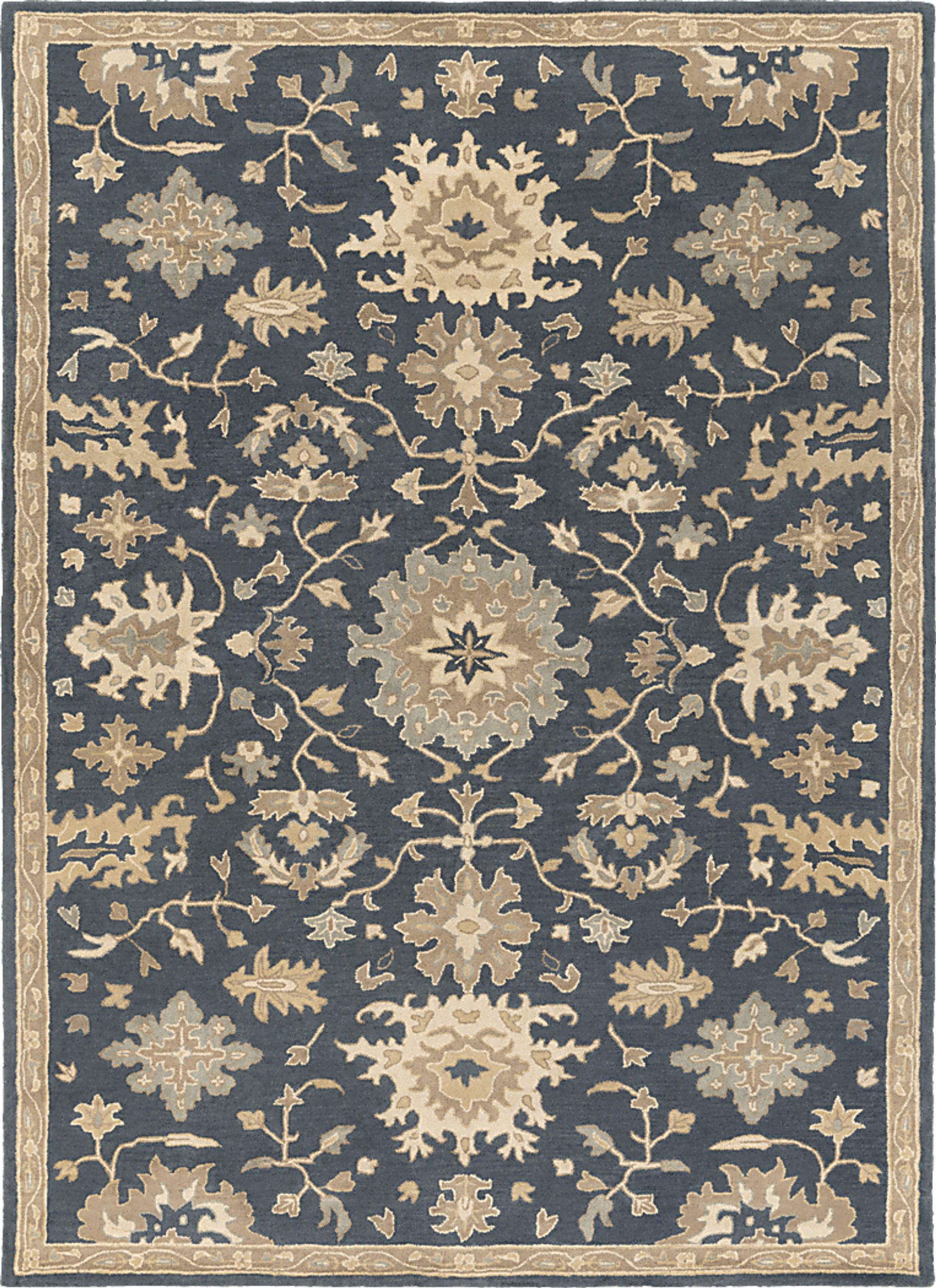Belinera IV Navy 7'6' x 9'6 Rug - Image 1