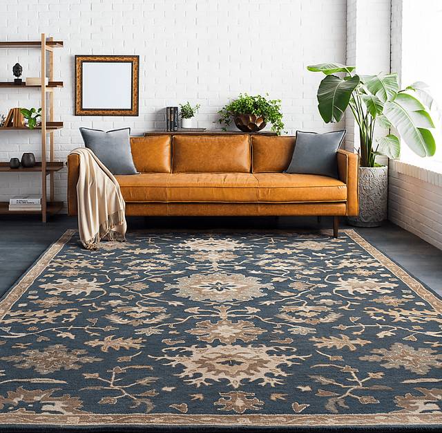 Belinera IV Navy 8' x 11' Rug - Thumbnail - Image 3
