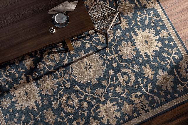 Belinera IV Navy 8' x 11' Rug - Thumbnail - Image 5