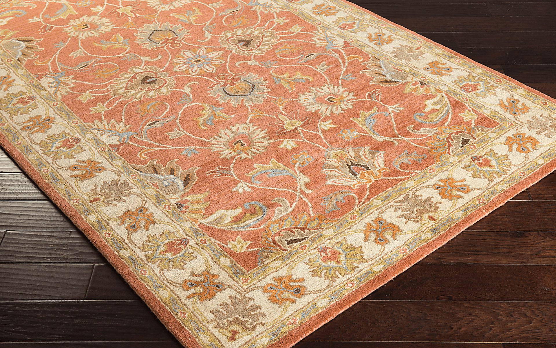 Belinera Orange 4' x 6' Rug - Image 4