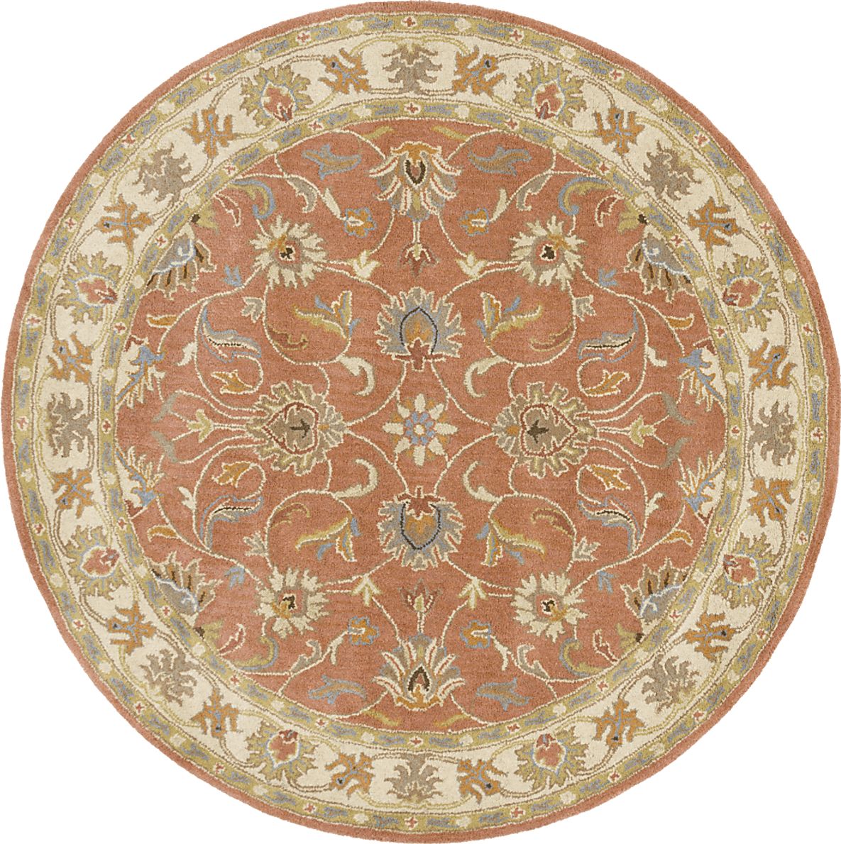 Belinera Orange Orange,Red Rug - Rooms To Go