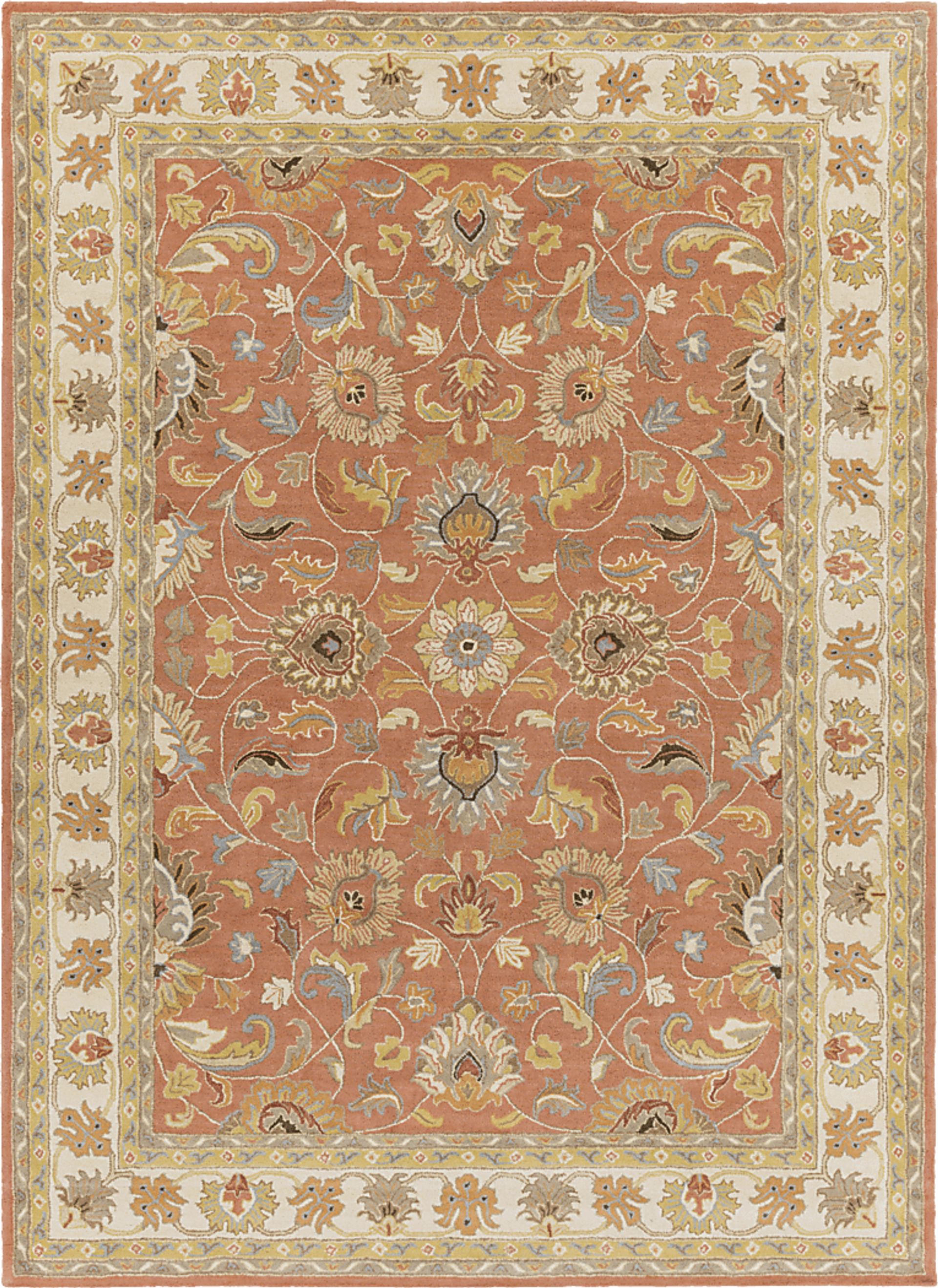 Belinera Orange 8' x 11' Rug - Image 1