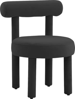 Belingham Black Accent Chair