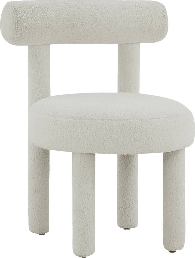 Belingham White Accent Chair - Thumbnail - Image 1