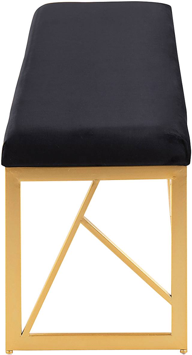 Belino I Black Accent Bench - Thumbnail - Image 4