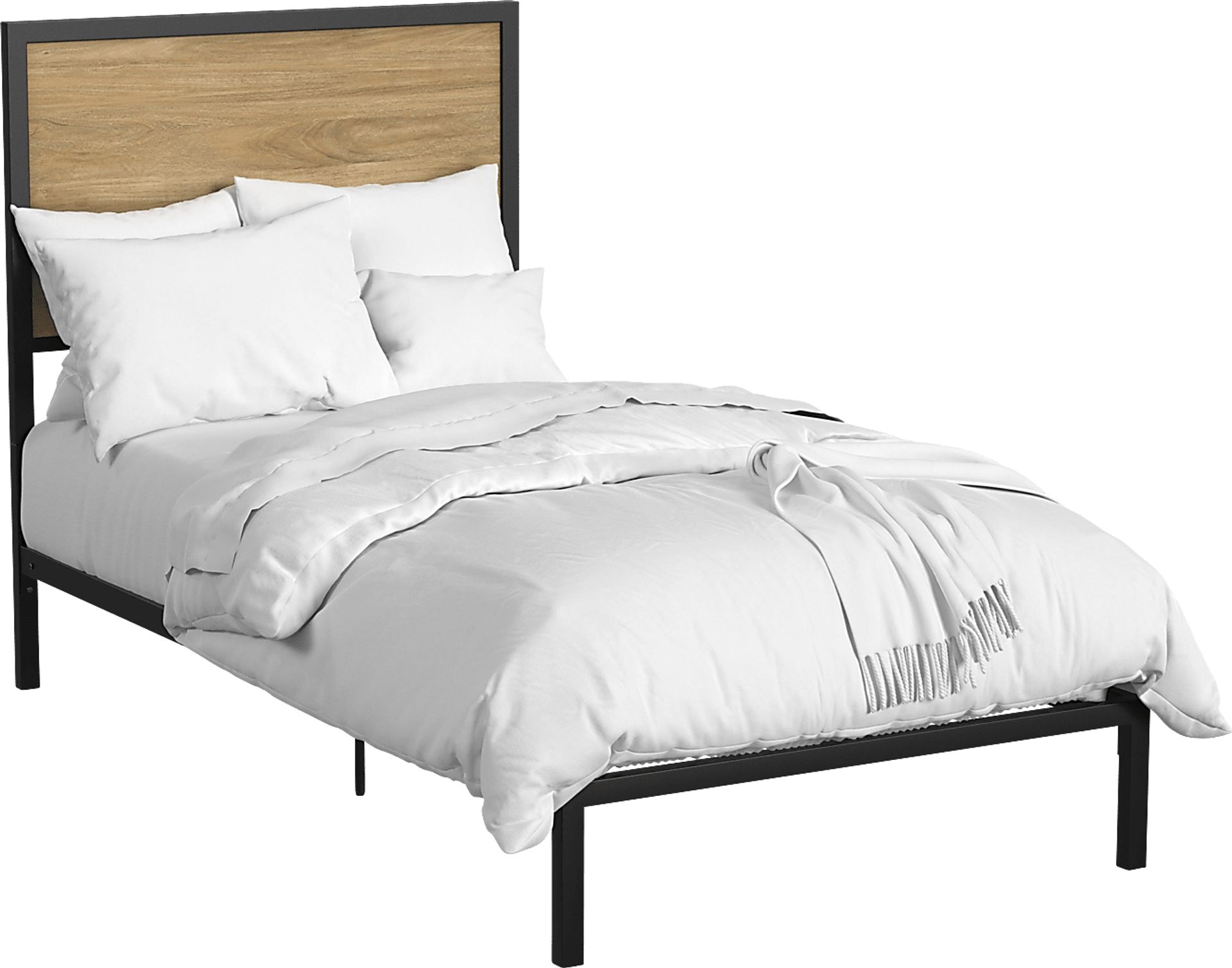 Belison Brown Twin Bed - Image 1