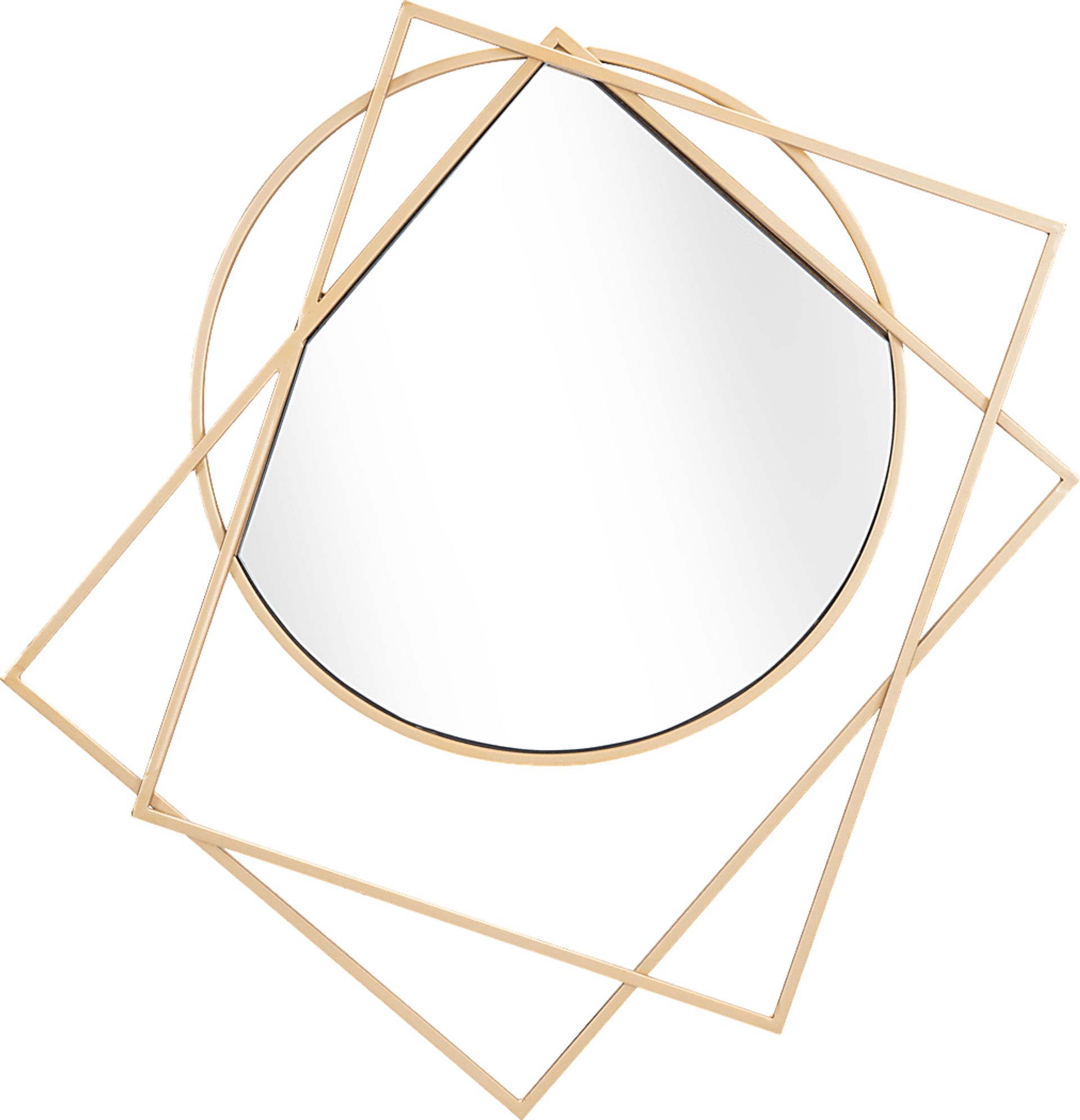 Belizy Gold Mirror - Image 1