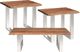 Bellac Point Brown 3 Pc Table Set