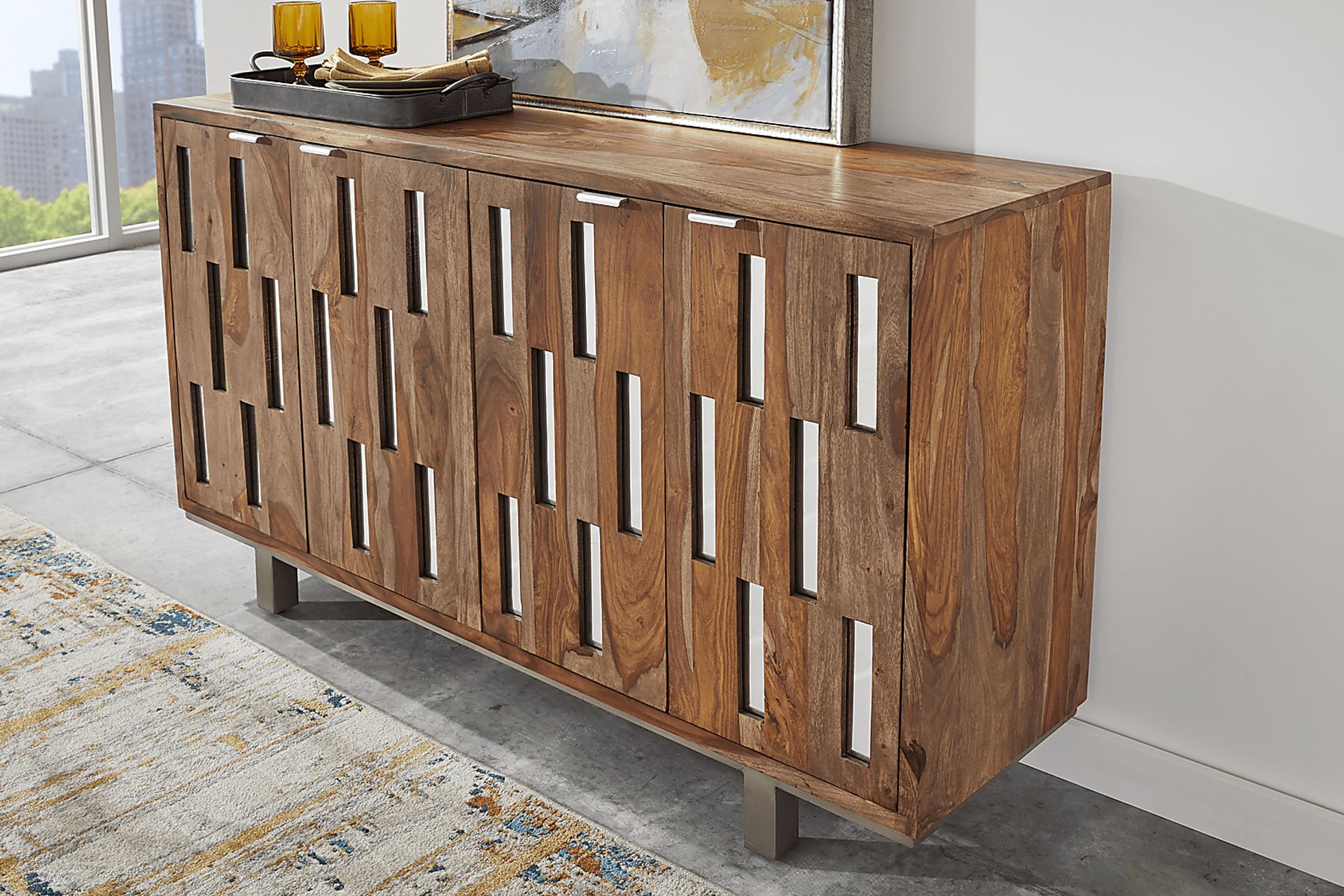 Bellac Point Nutmeg Credenza - Image 5