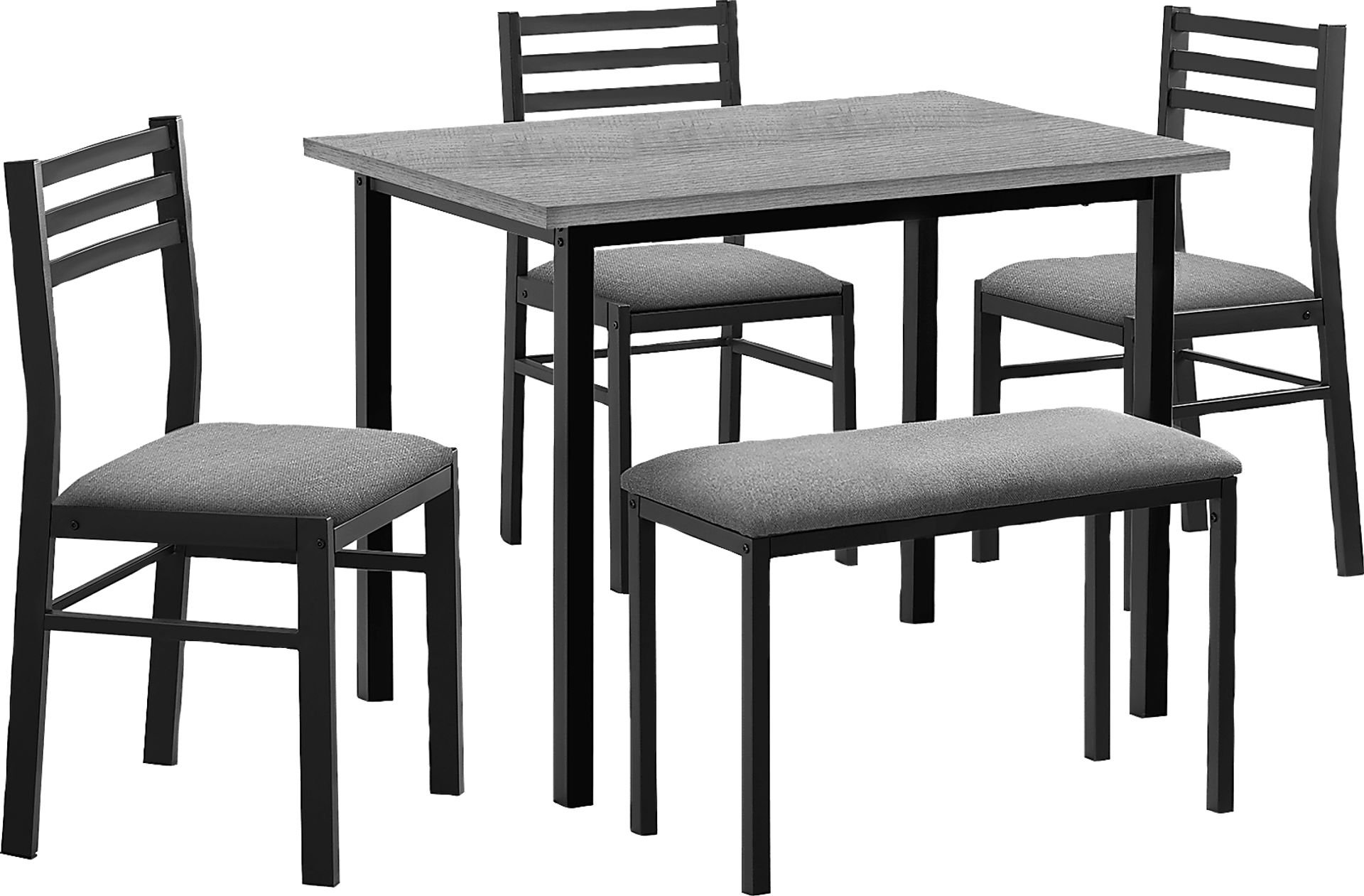 Belladona Gray Dining Table Set - Image 1