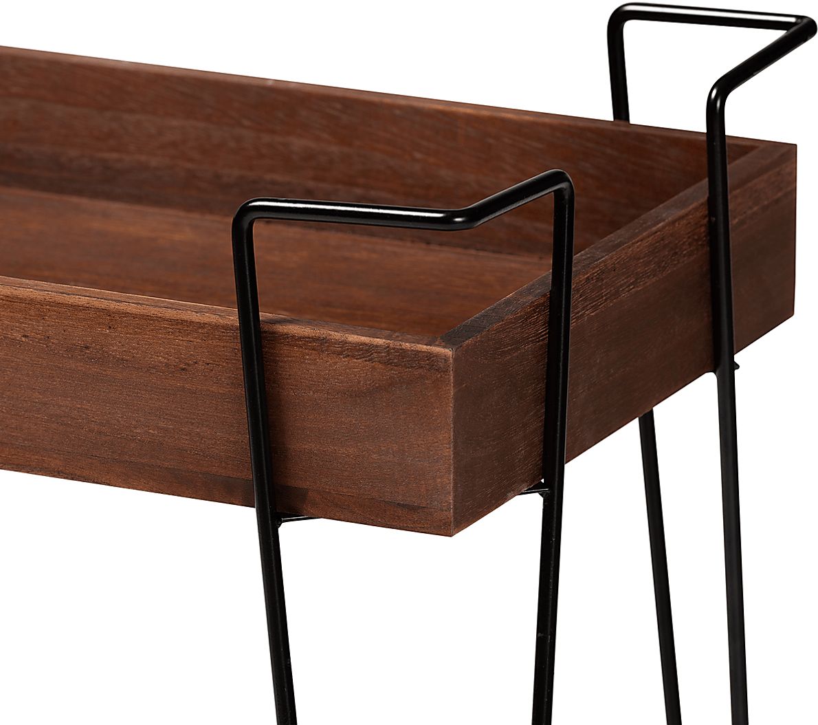 Bellafonte Brown Bar Cart