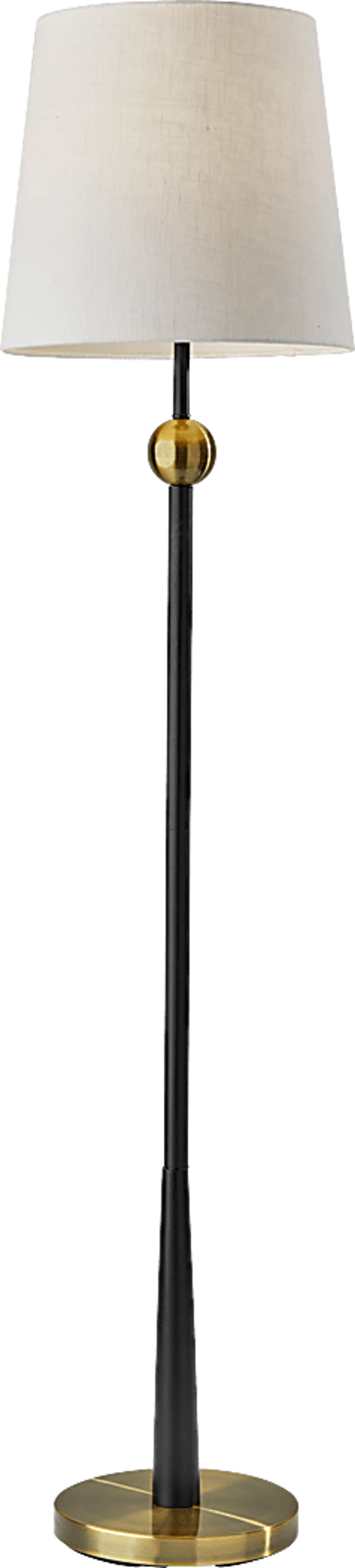 Bellaire Avenue Black Floor Lamp - Image 1