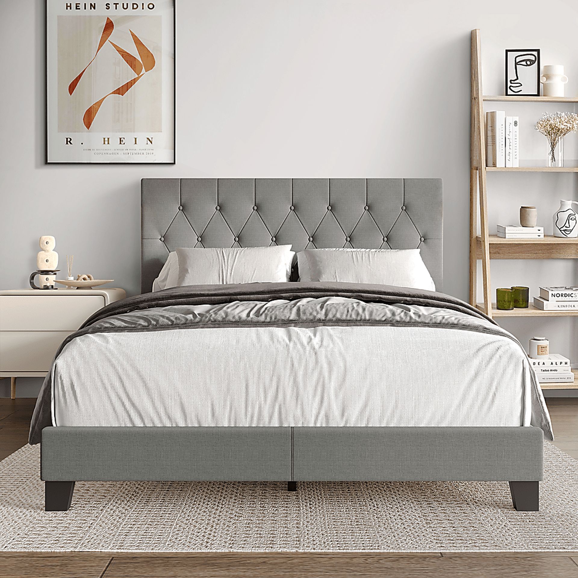 Bellane Gray Full Bed - Image 2