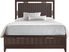 Bellante Brown 5 Pc King Panel Bedroom with Storage
