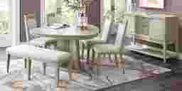 Bellante Gray Bench | Rooms to Go