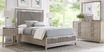 Bellante Gray 7 Pc Queen Panel Bedroom with Storage