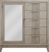 Bellante Gray 5 Pc King Panel Bedroom