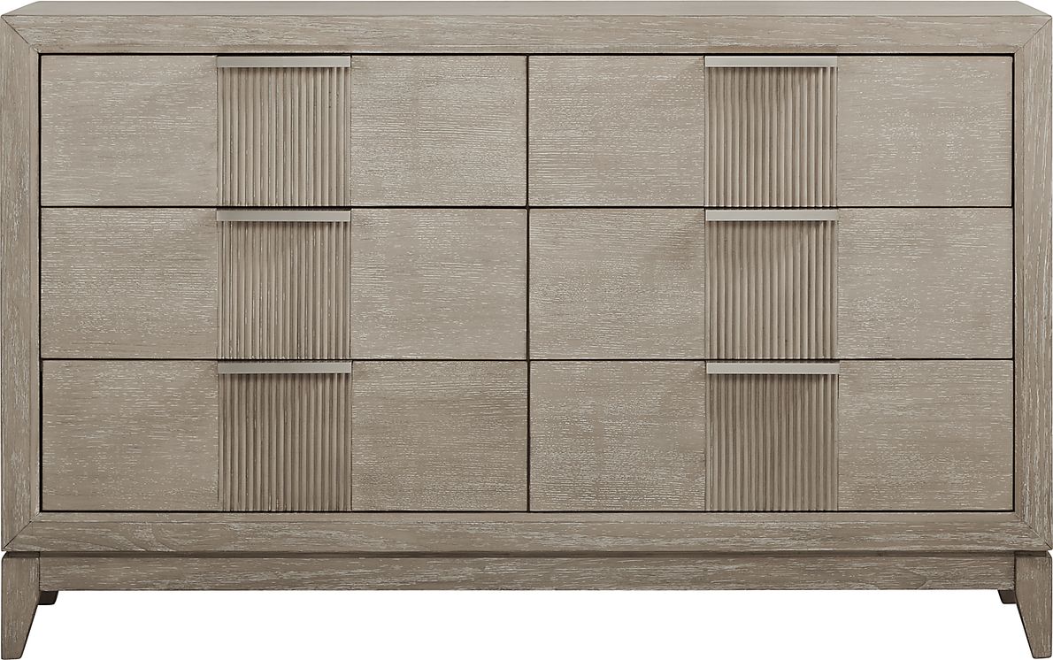 Bellante Gray 7 Pc King Panel Bedroom with Storage
