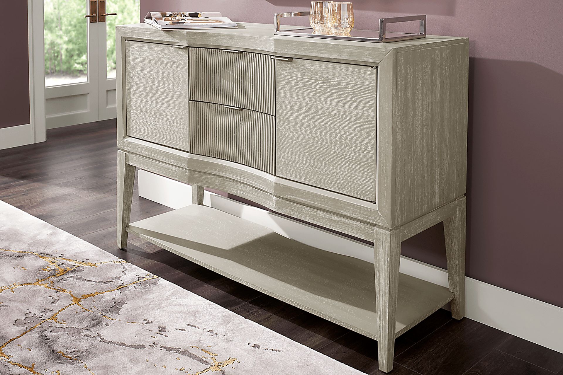 Bellante Gray Server - Image 4