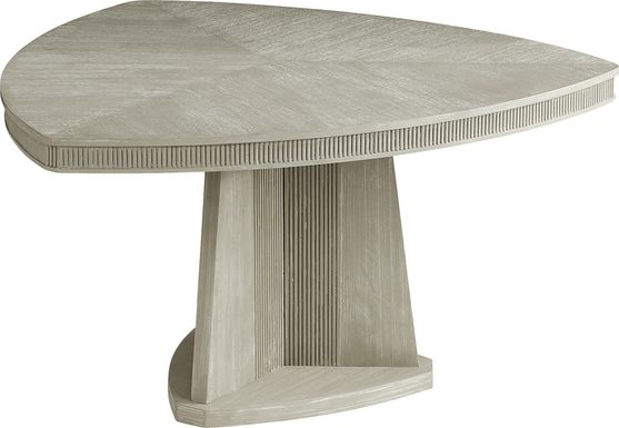 Bellante Gray Triangle Dining Table