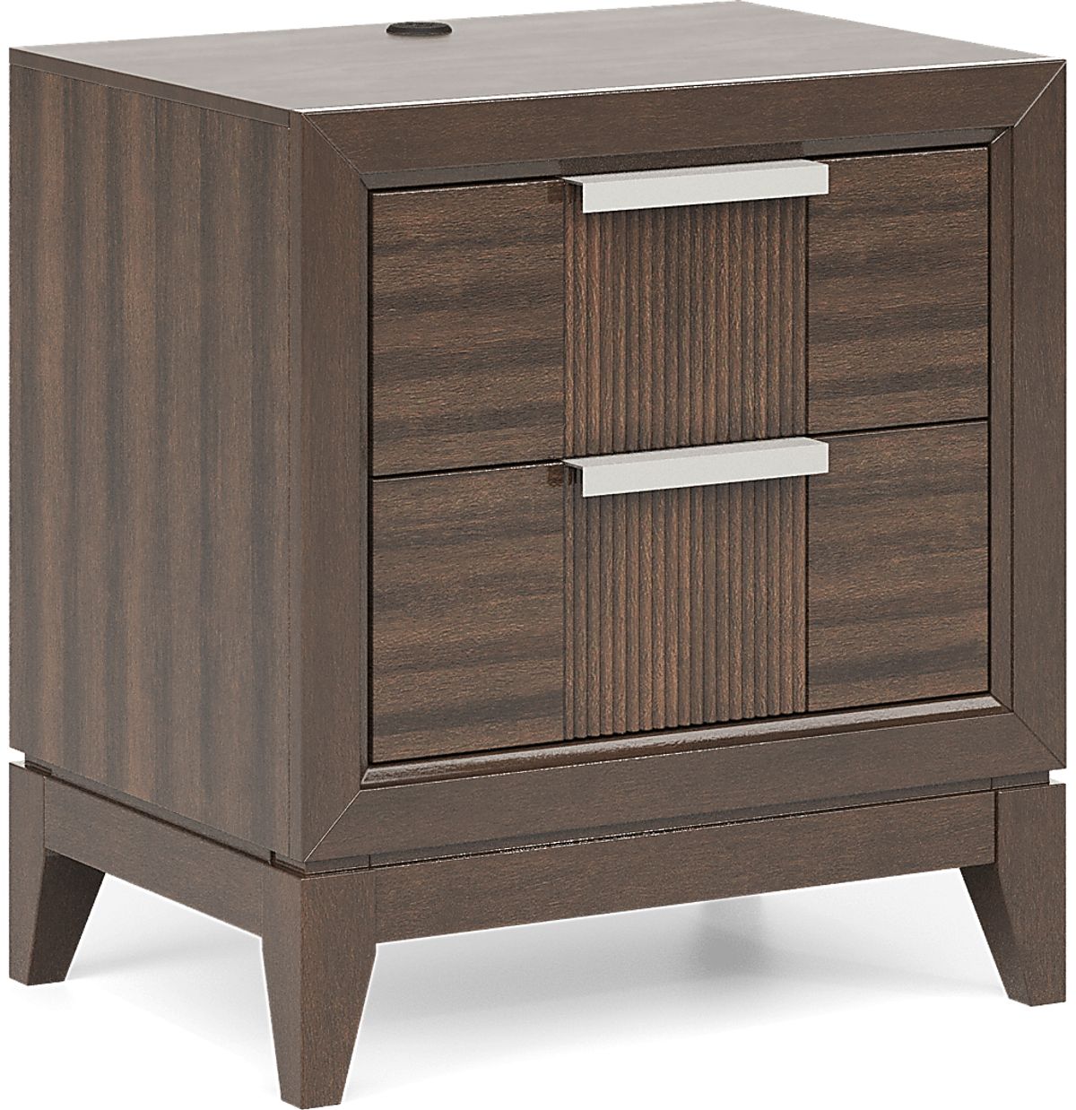 Bellante Jr. Walnut Dark Wood Nightstand | Rooms to Go