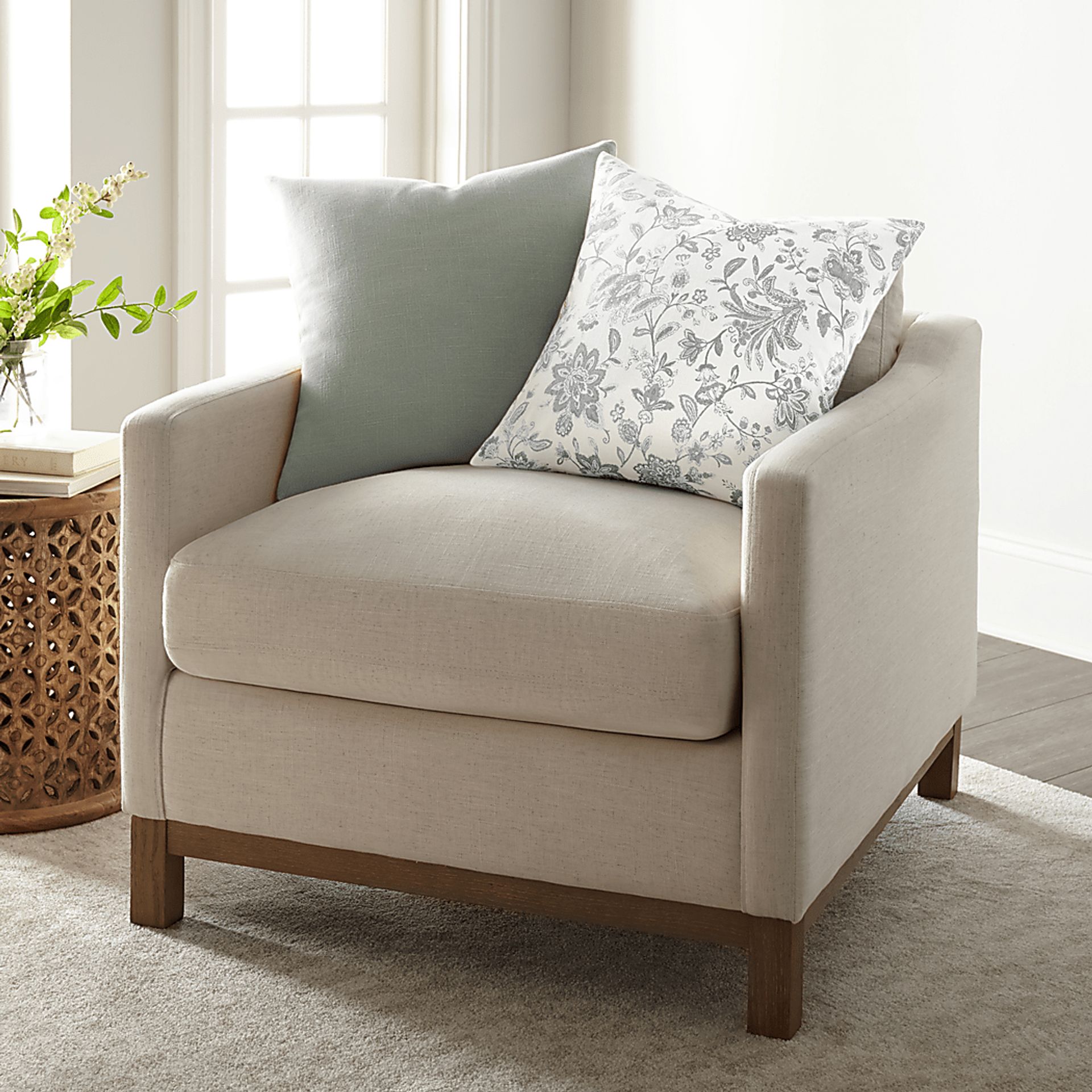 Bellascott Gray Accent Pillow Set of 2 - Image 3