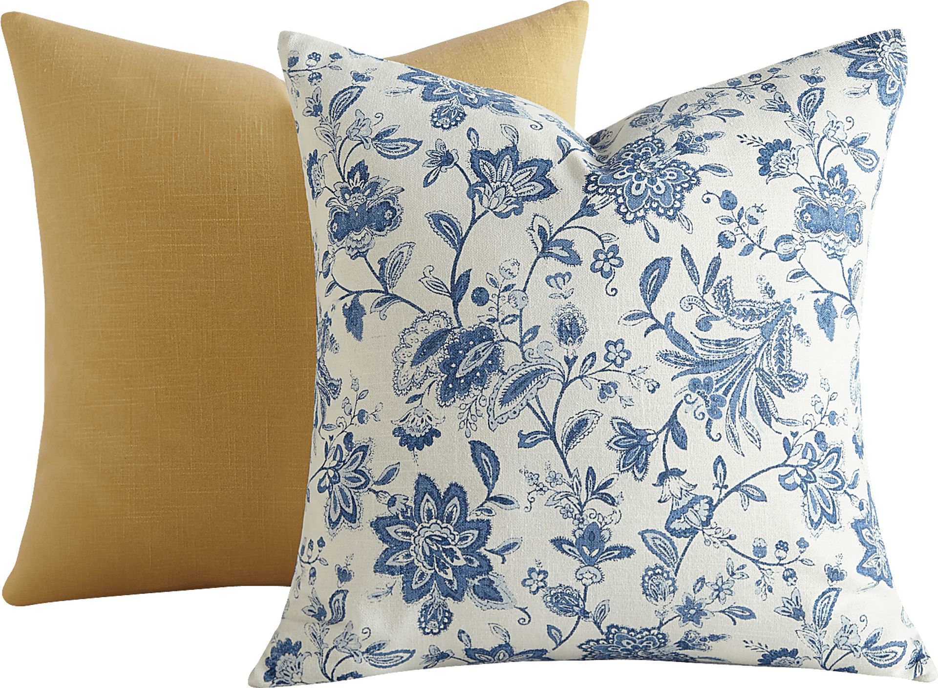 Bellascott Mustard Accent Pillow Set of 2 - Image 1