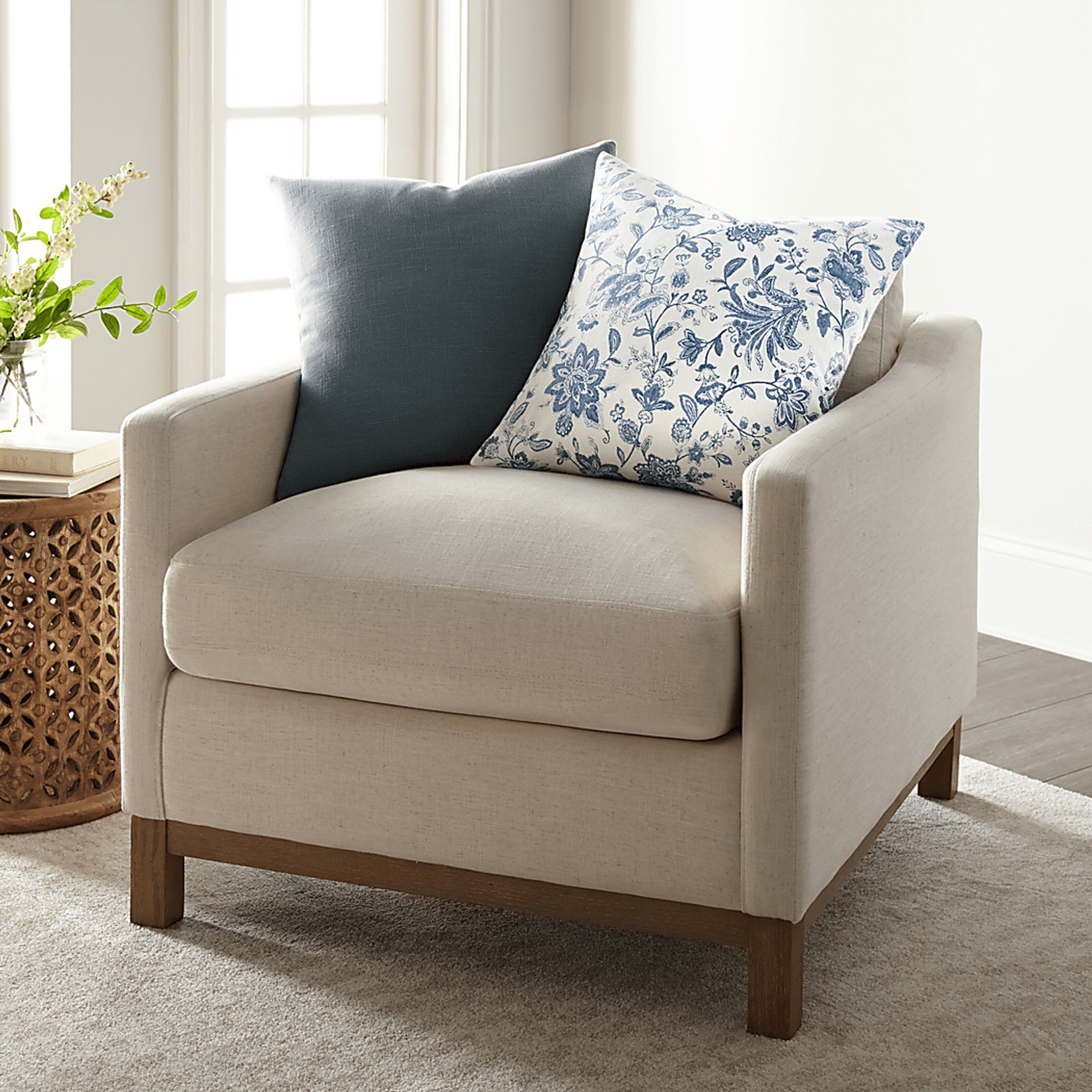 Bellascott Navy Accent Pillow Set of 2 - Image 3