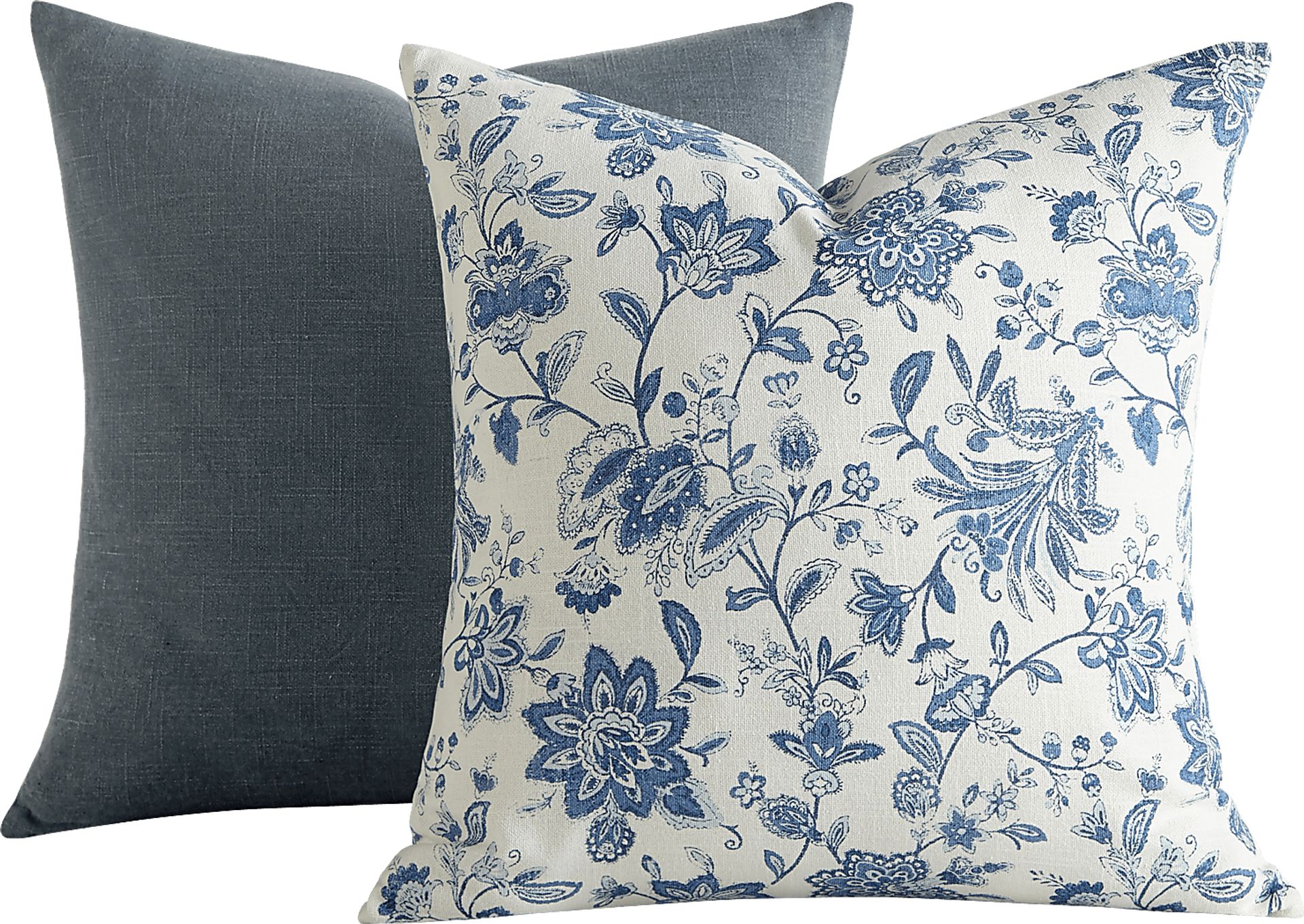 Bellascott Navy Accent Pillow Set of 2 - Image 1