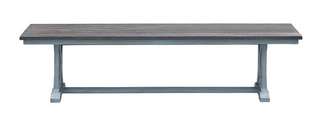 Bellasorn Blue Dining Bench - Thumbnail - Image 2