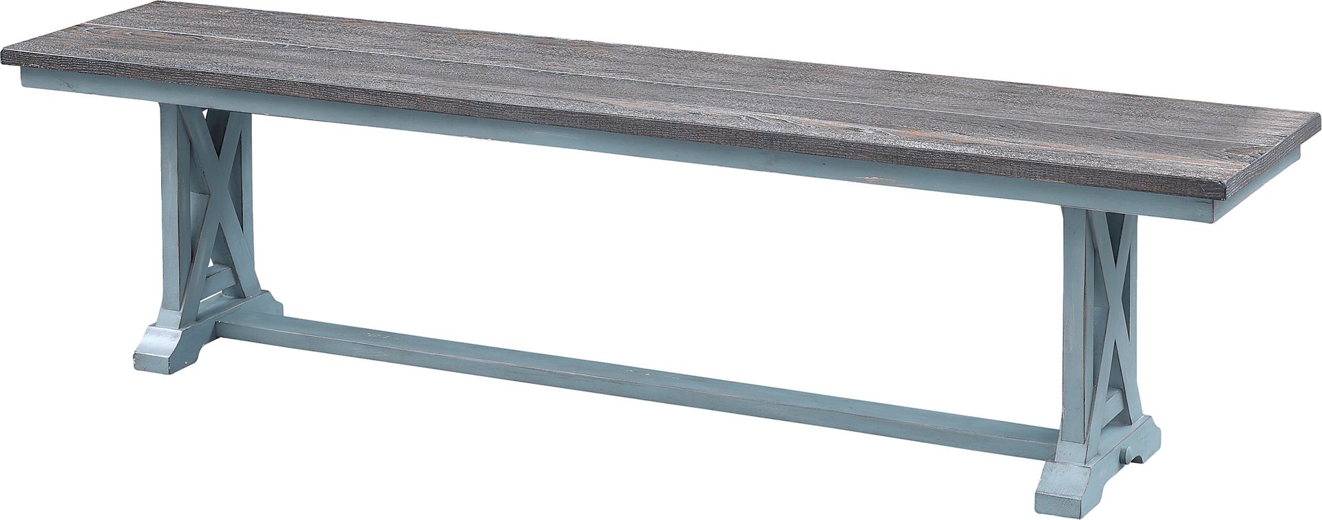 Bellasorn Blue Dining Bench - Image 1