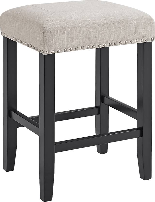 Bellavia Beige Stool, Set of 2 - Thumbnail - Image 3