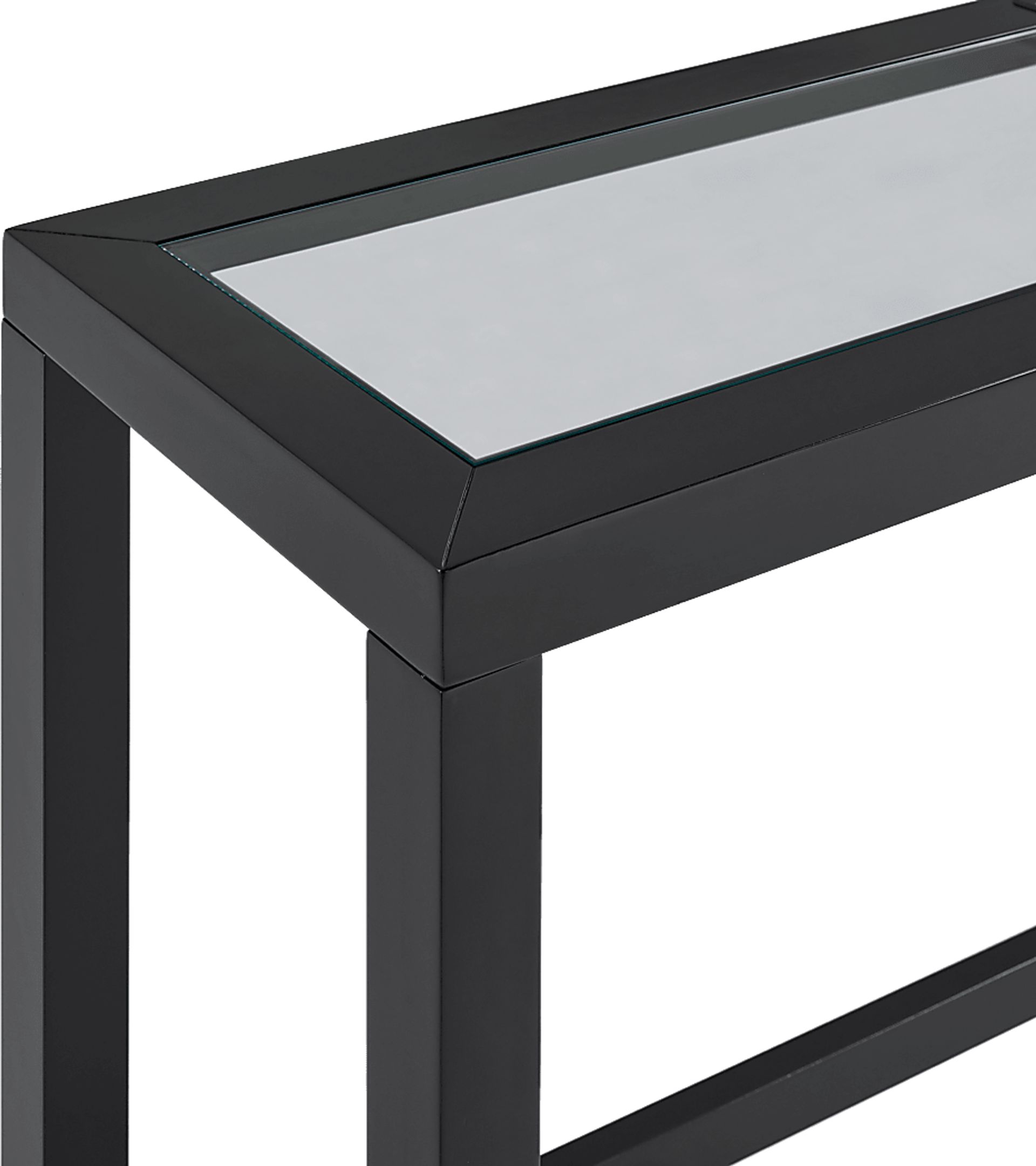 Bellavia Black Bar Table with 3 Barstools - Image 7