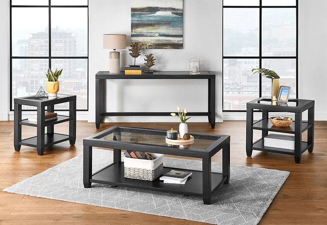 Bellavia Black Cocktail Table - Thumbnail - Image 3