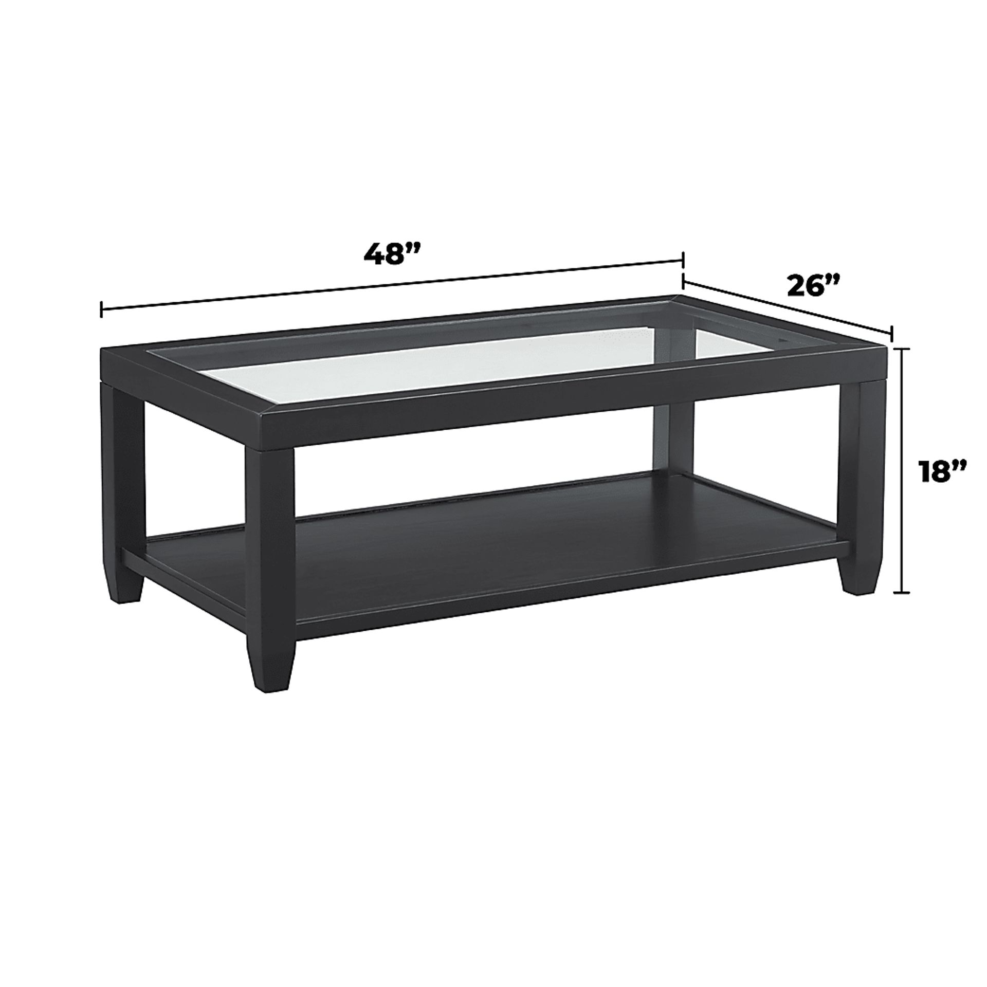 Bellavia Black Cocktail Table - Image 9