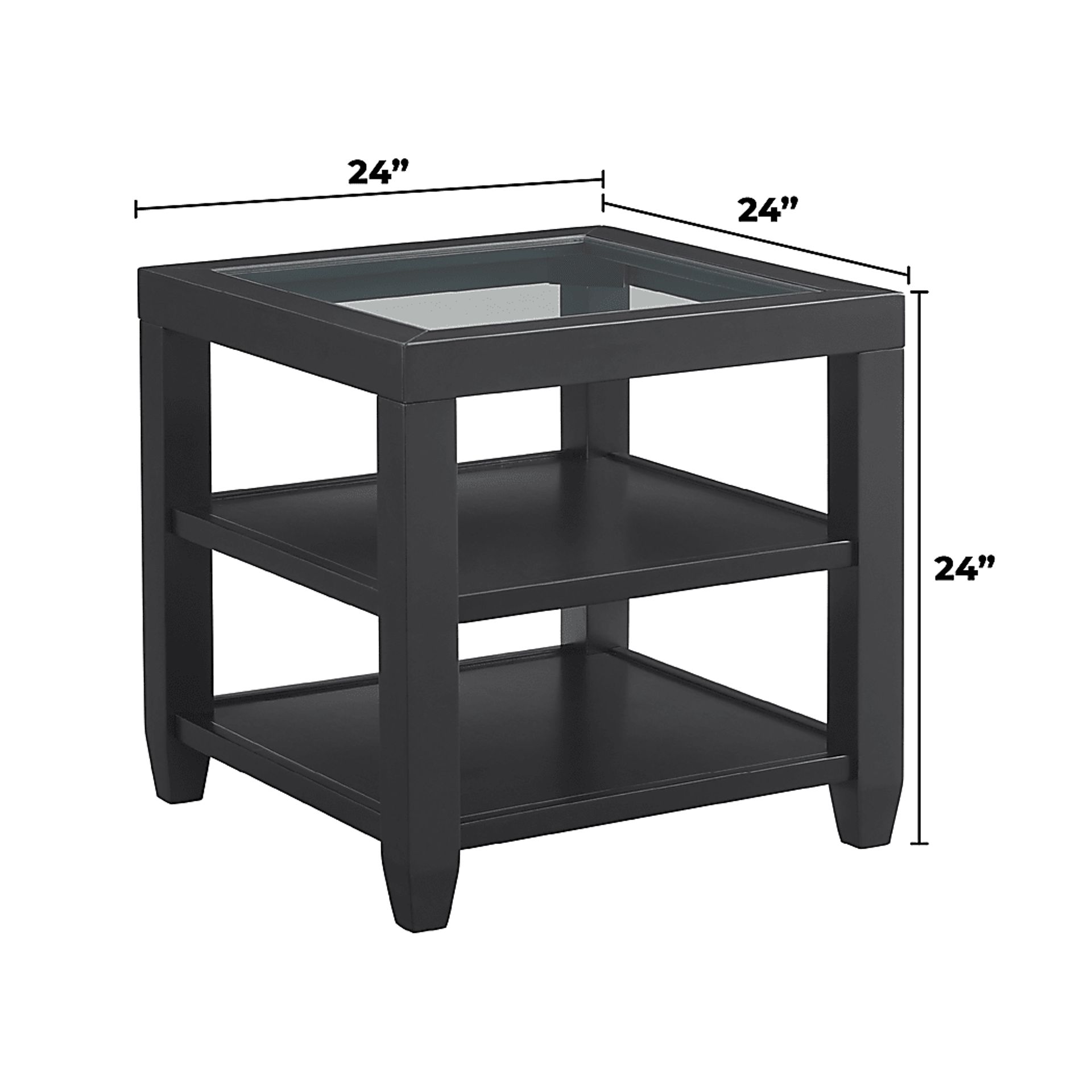 Bellavia Black End Table - Image 5