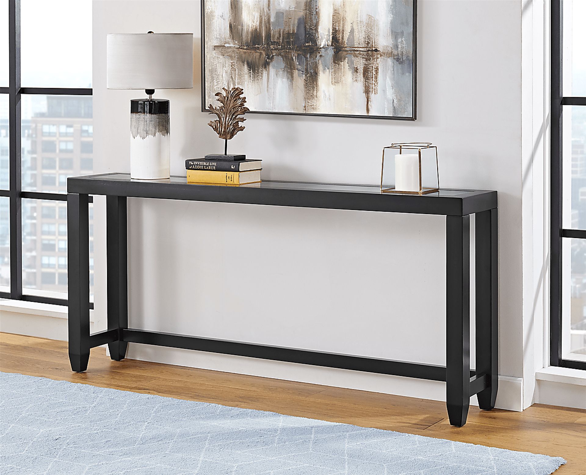 Bellavia Black Sofa Table - Image 2