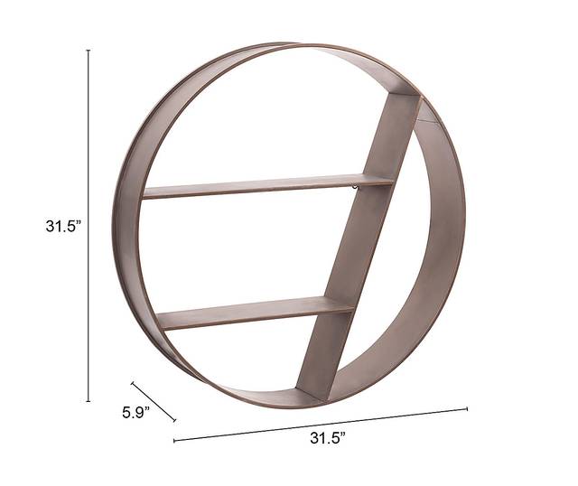 Bellbouy Gray Wall Shelf - Thumbnail - Image 6